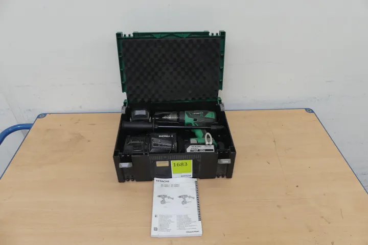 Hitachi Koki Akku-Bohrschrauber-Set Typ: DS 14DBEL